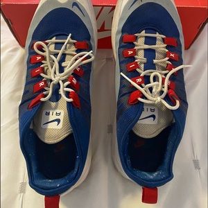 Nike air max Axis, Men’s, size 10, white/gym blue, like new